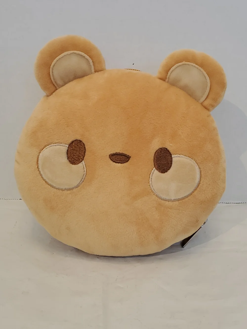 Plush Bear Face Pillow With Eye Mask Set